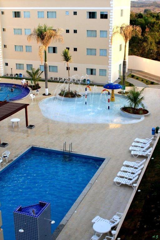 Apartamento no Encontro das Águas Caldas Novas Exterior foto
