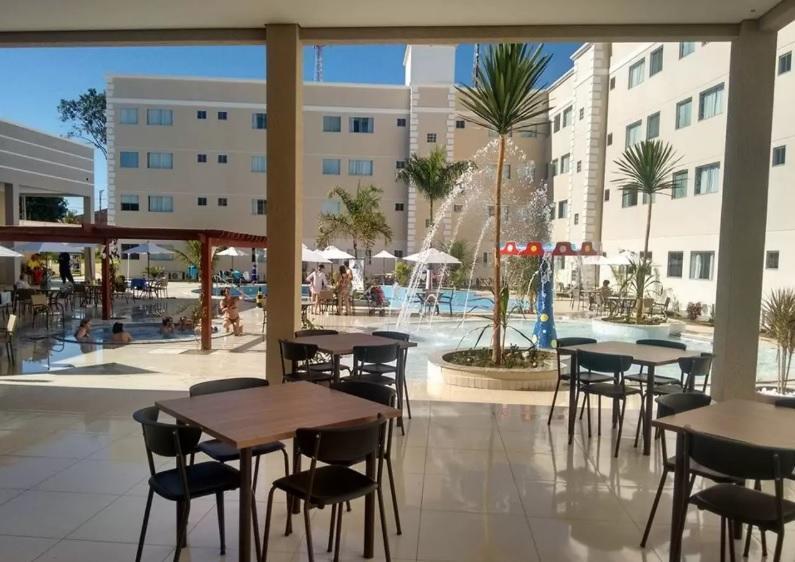 Apartamento no Encontro das Águas Caldas Novas Exterior foto